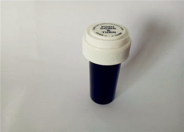 Chine Résistant à l'eau opaque de couleur de 7 de tailles de pilule conteneurs ouverts faciles de bouteille pour le cannabis fournisseur