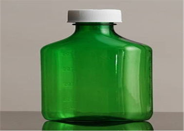 Chine Les bouteilles liquides en plastique translucides de couleur verte ont ajouté la sécurité évitant des déchets de produit fournisseur