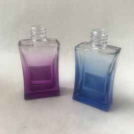Chine Jet en verre peint des bouteilles de parfum de gradient de couleur 50ml avec le couvercle à visser fournisseur
