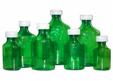 Chine Les bouteilles liquides de médecine de couleur verte d'officine, prescription liquide met la fermeture en bouteille à bouchon vissable fournisseur