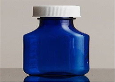 Chine Même bouteilles liquides en plastique de médecine d'épaisseur, bouteilles liquides bleues de prescription de 3 onces fournisseur