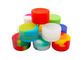 BPA libèrent des conteneurs de silicone de la catégorie 7ml comestible, pot rond de silicone de nettoyage facile fournisseur