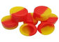conteneurs mélangés de silicone de catégorie comestible de la couleur 5ml, anti conteneurs de limande de silicone de la poussière fournisseur